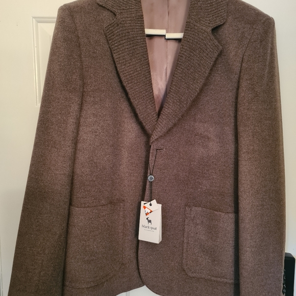 Black Goat Cashmere Blazer - Picture 6 of 8
